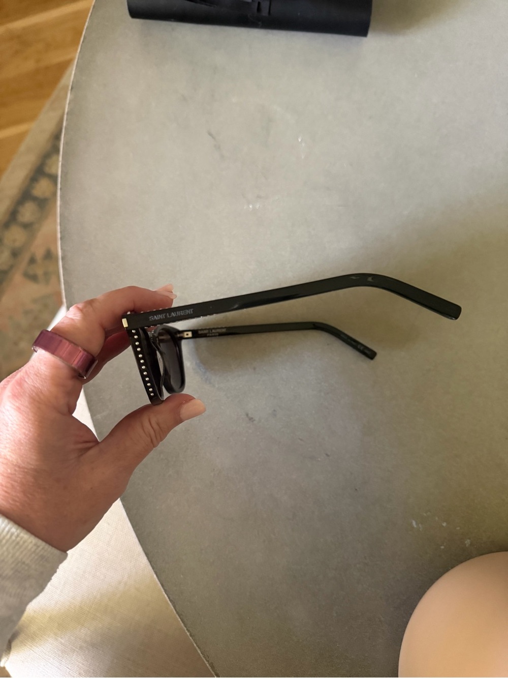 Saint Laurent Studded Sunglasses - Picture 16 of 16